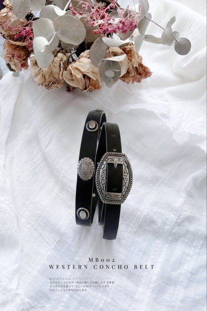 MB002 WESTERN CONCHO BELT