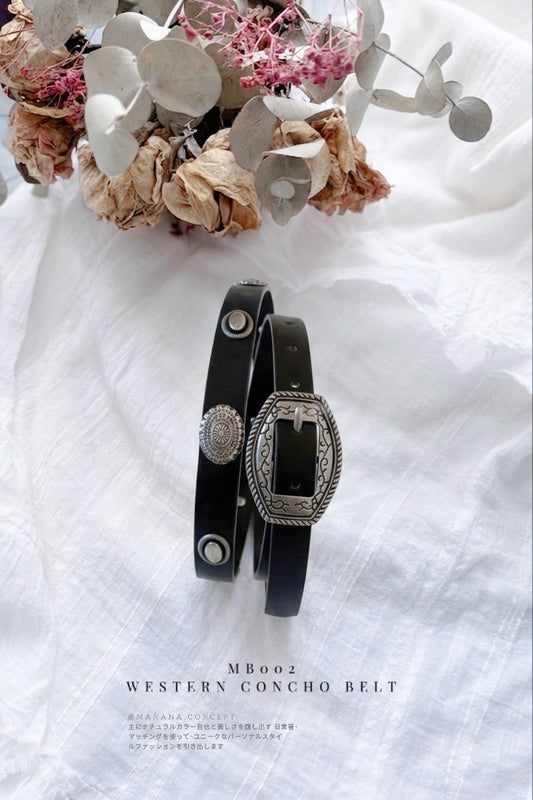 MB002 WESTERN CONCHO BELT