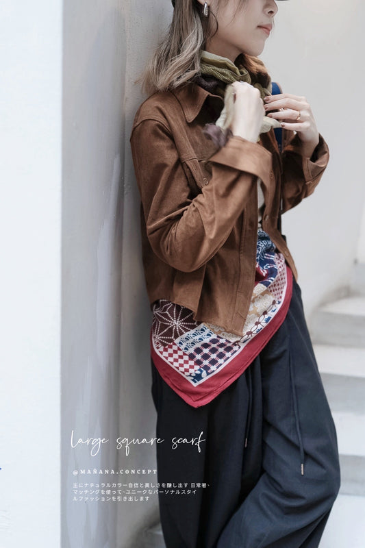 MZ960 LARGE SQUARE SCARF