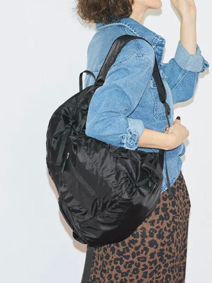 COCA POCKETABLE VERTICAL ZIPPER BACKPACK