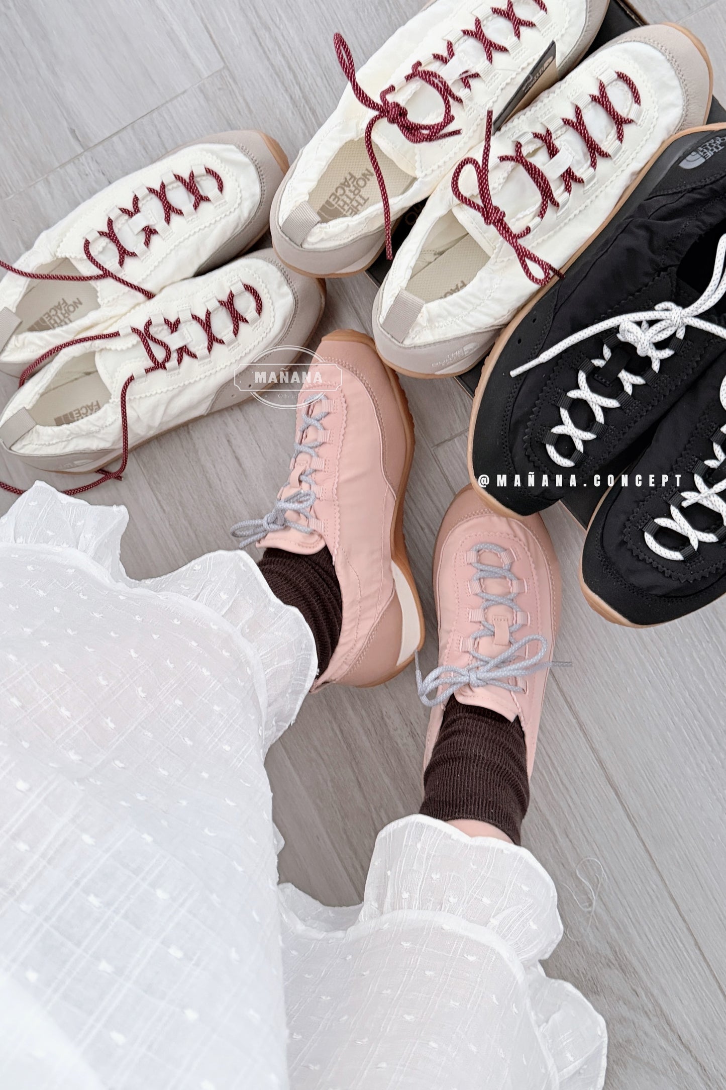 THE NORTH FACE / WHITE LABEL - CLYFFE LOW SNEAKERS 【送$100 🏷️𝐇𝐊𝐃𝟔𝟗𝟗】