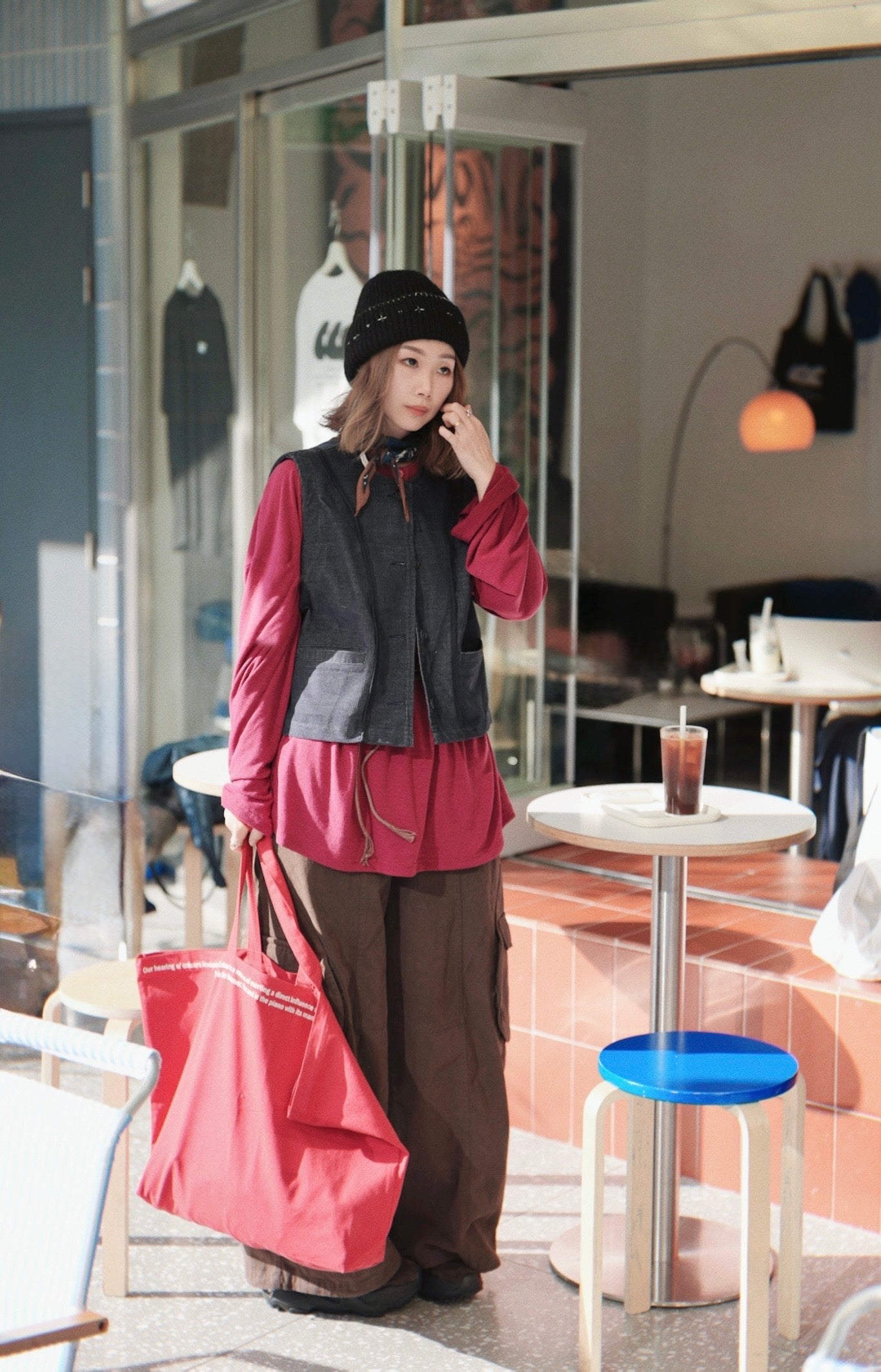 MZ920 TRAVEL LARGE TOTE BAG / 3 COLORS