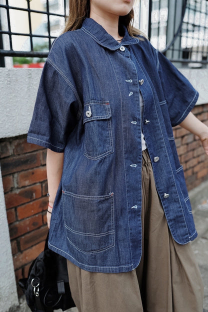 CB125 DENIM POCKET SHIRT