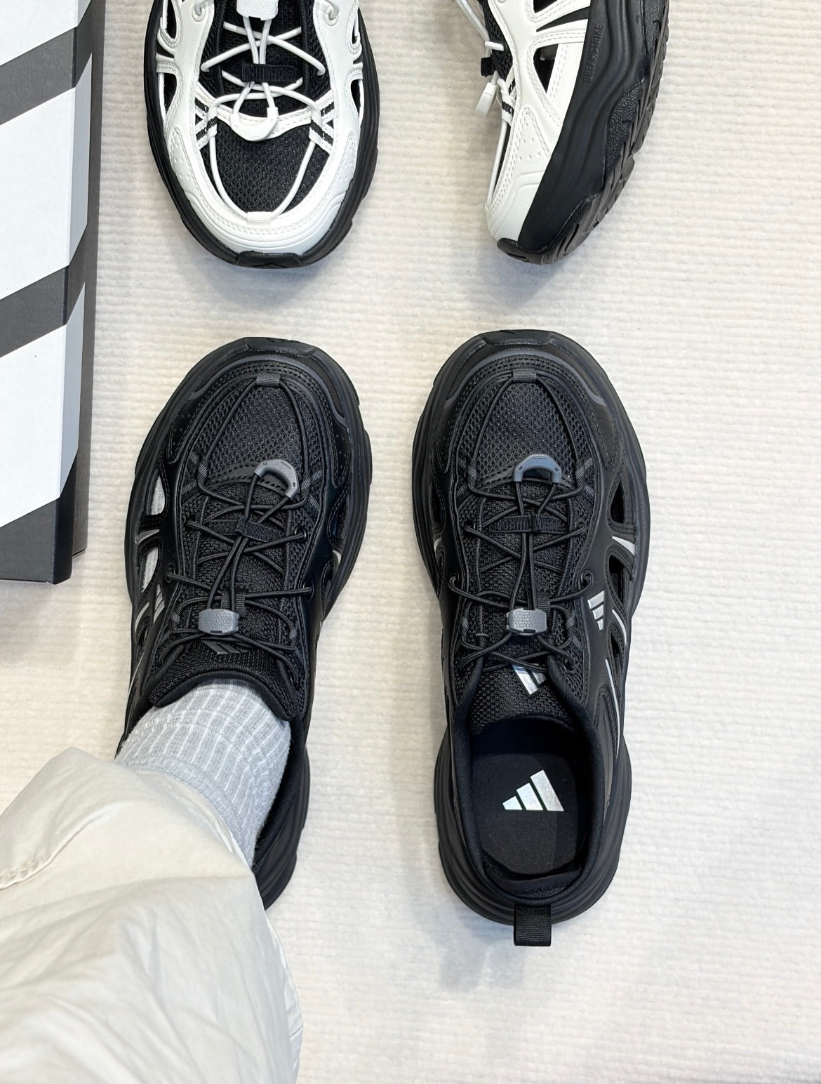 ADIDAS XLG FIN PULSE SANDALS