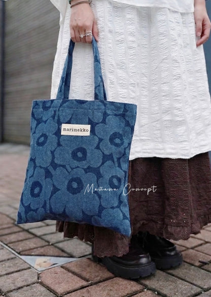 MARIMEKKO - KIOSKI VANKKA DENIM UNIKKO BAG 41X44CM