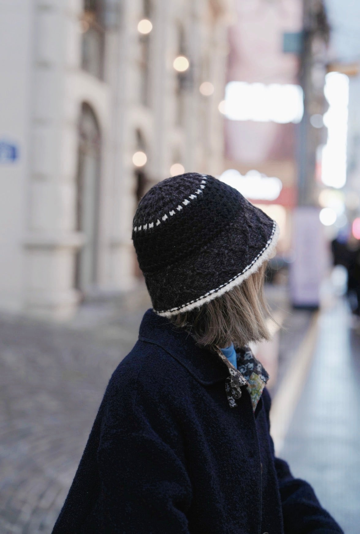 MZ860 CROCHET WOOL HAT