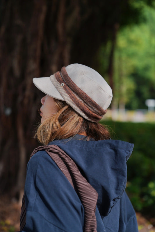 MZ907 NEWSBOY WOOL CAP