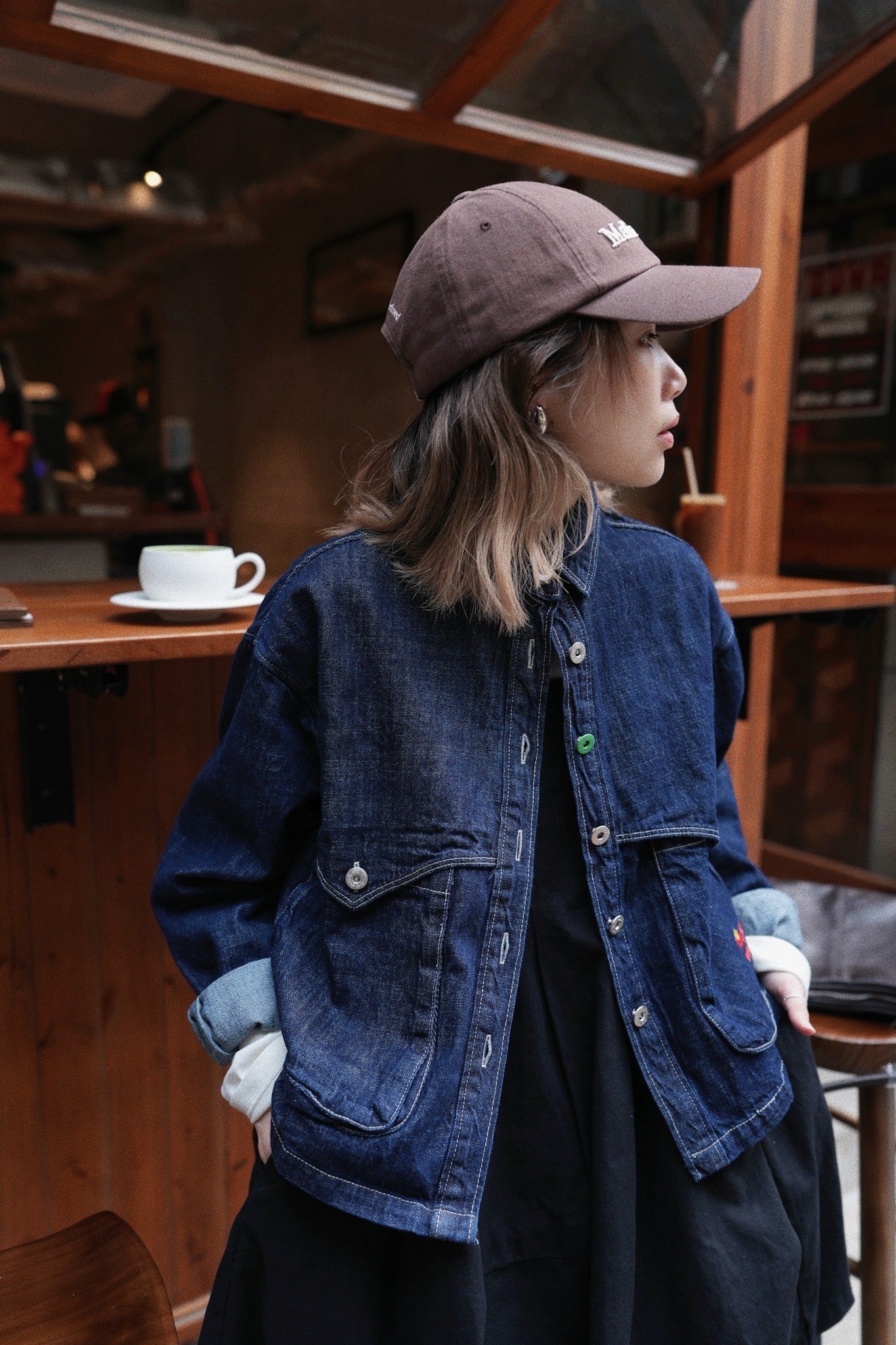 MZ944 DENIM JACKET DARK INDIGO