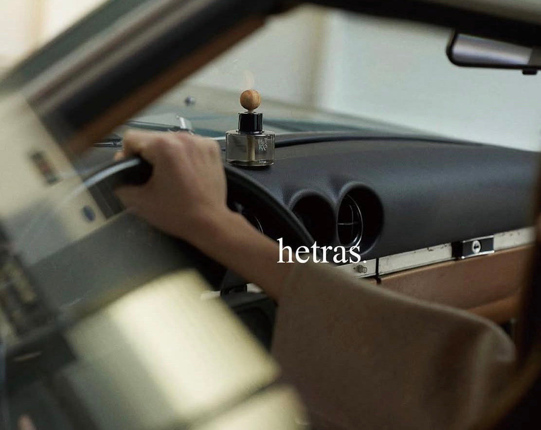 HETRAS. 車用擴香(小空間都適用!) Premium Car Diffuser 77ml x2【2支裝】