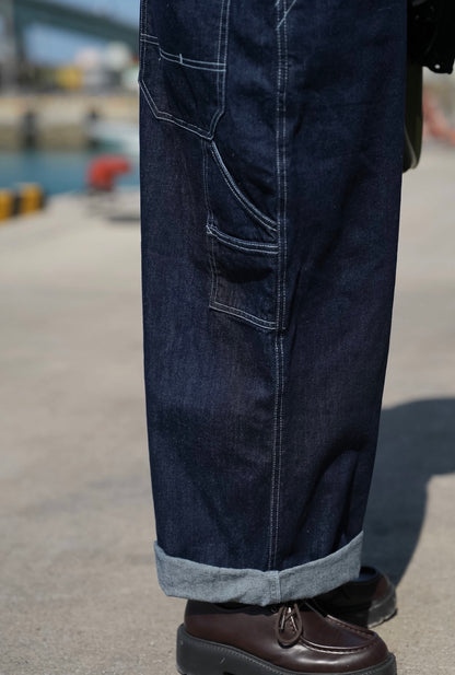 CA922 DENIM JUMPER PANTS