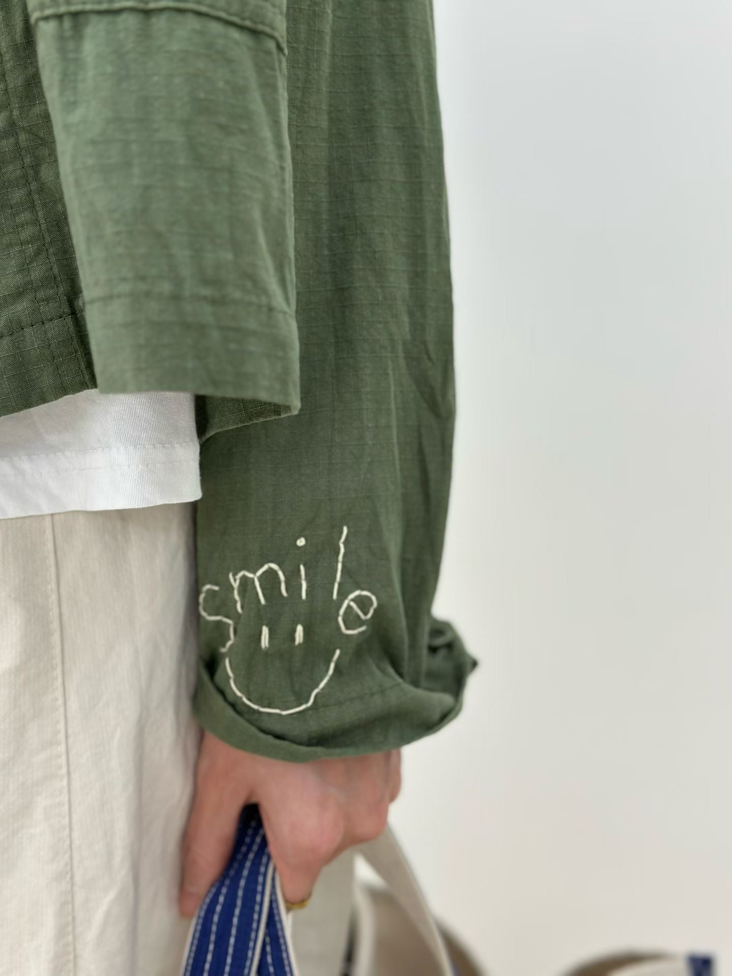 MZ851 STITCHED PATCHWORK MILITARY JACKET