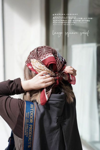MZ960 LARGE SQUARE SCARF