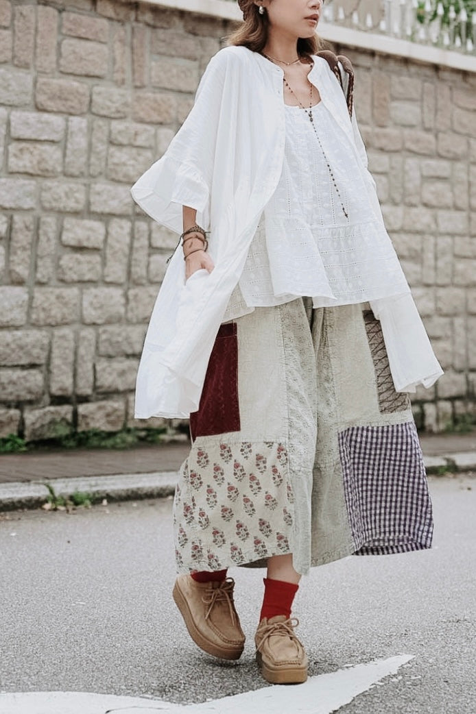 CB135 LADDER LACE TOP