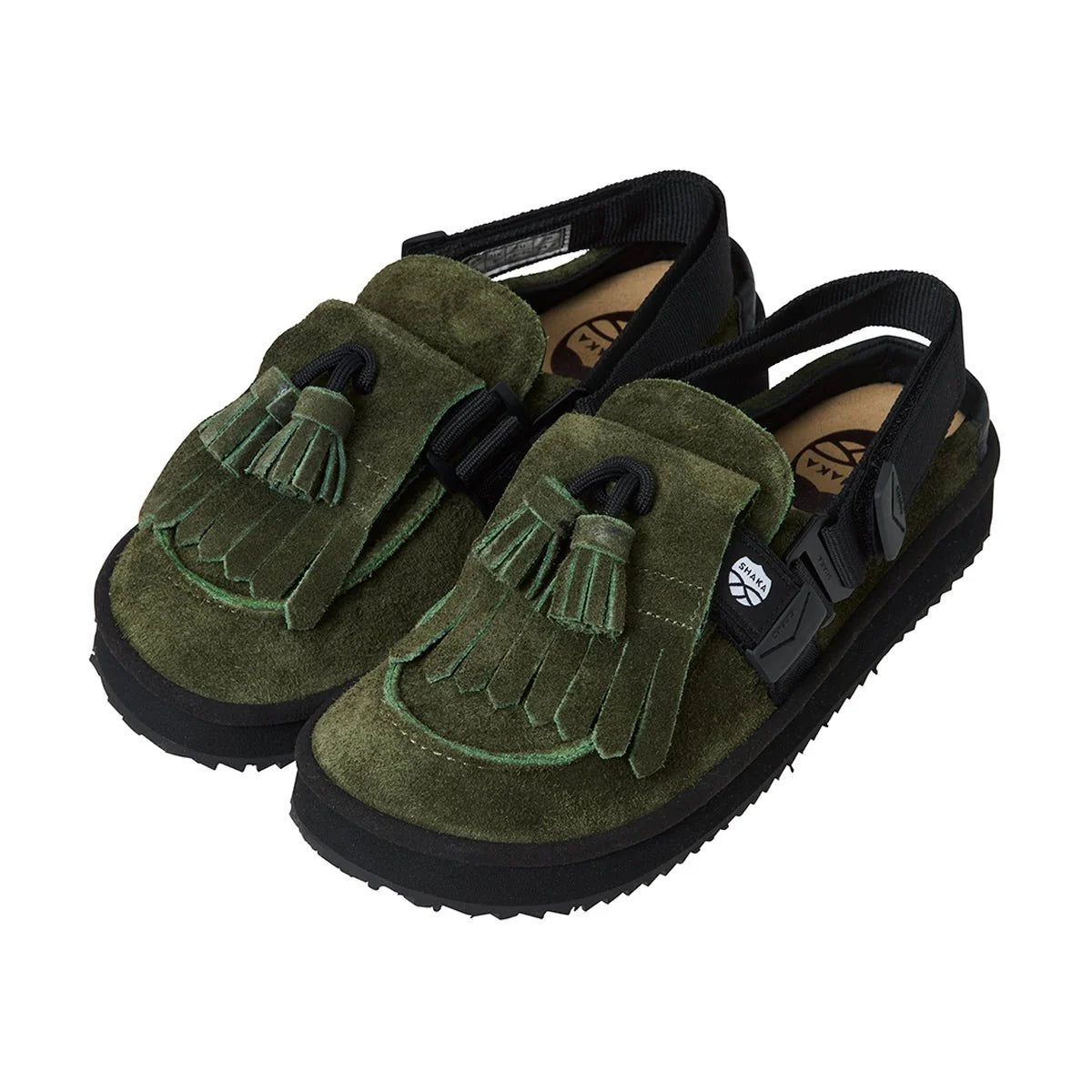 ❗️🔔限時中❗️SHAKA - MOC MULE TASSEL SUEDE