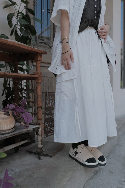 MB032 NYLON POCKET SKIRT