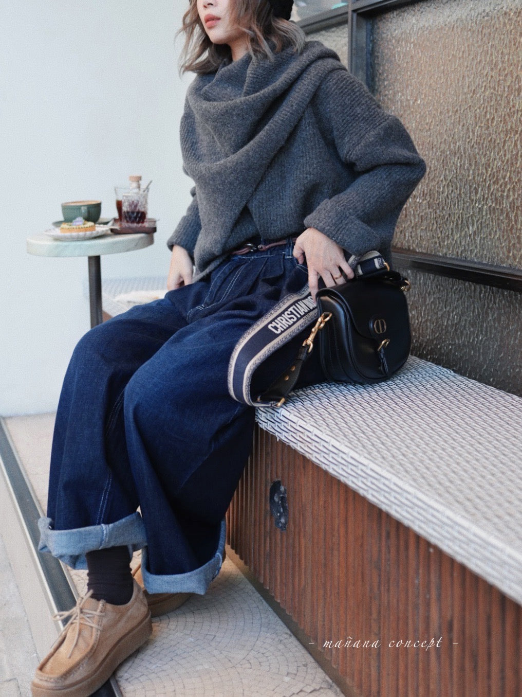 MZ600 1+1 SCARF TOP SET