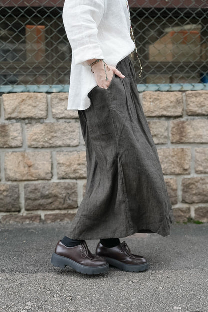 MZ997 LIGHT-WEIGHT LINEN CULOTTES