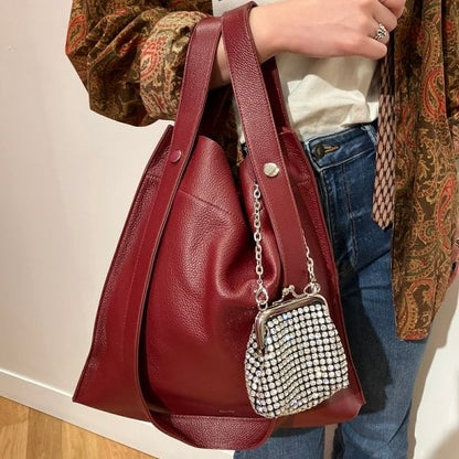 【BEAMS 別注版】🇯🇵 BEAURE x RAY BEAMS 2WAY LEATHER BAG / 5 COLORS