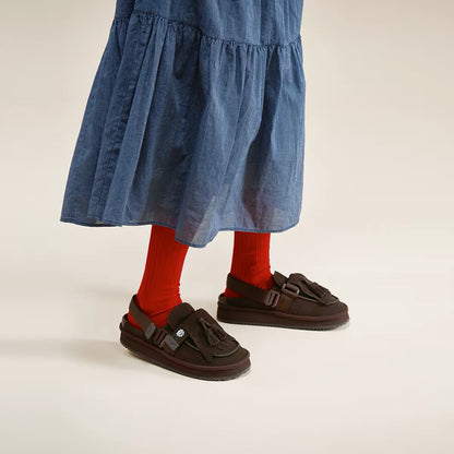 ❗️🔔限時中❗️SHAKA - MOC MULE TASSEL SUEDE
