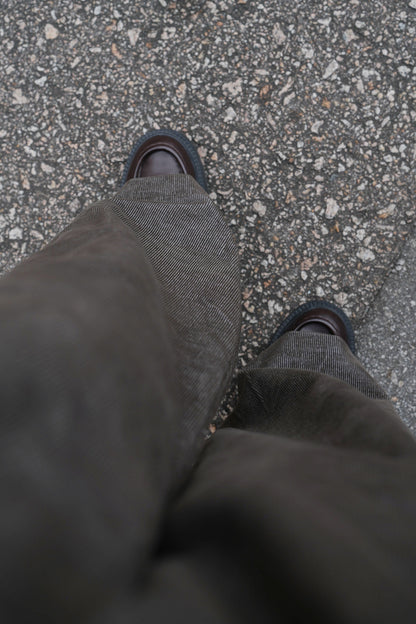 MZ861 ELASTIC WAIST CORDUROY PANTS
