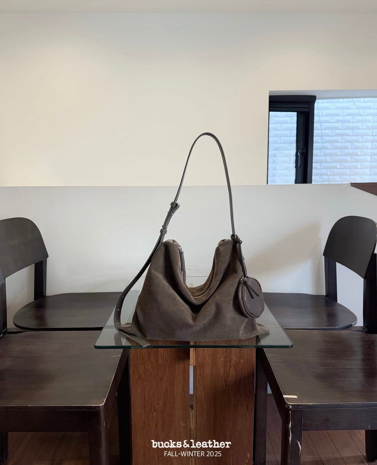 MZ764 ITALIAN LEATHER HANDMADE SHOULDER BAG