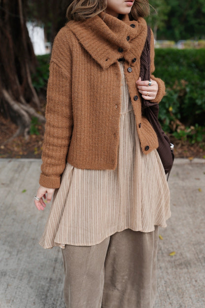 MZ905 1+1 WOOL CARDIGAN SET