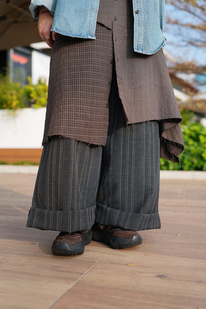 MZ953 EASY CARE STRIPED PANTS