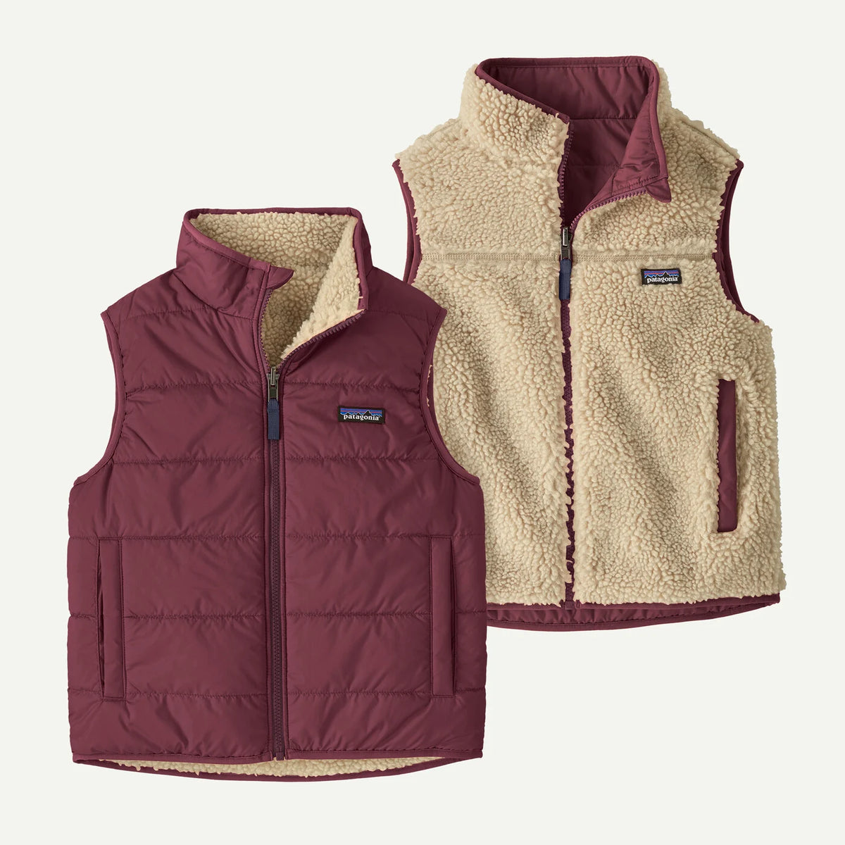 PATAGONIA REVERSIBLE READY FREDDY VEST -KID'S/LADY'S