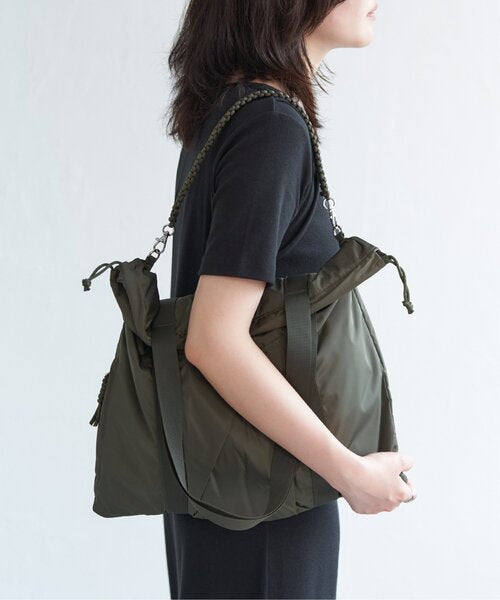 NA440 DRAWSTRING POCKET TOTE BAG