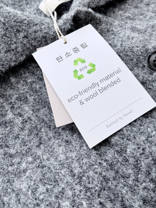 MZ905 1+1 WOOL CARDIGAN SET