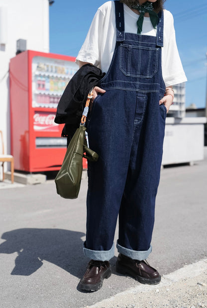 CA922 DENIM JUMPER PANTS