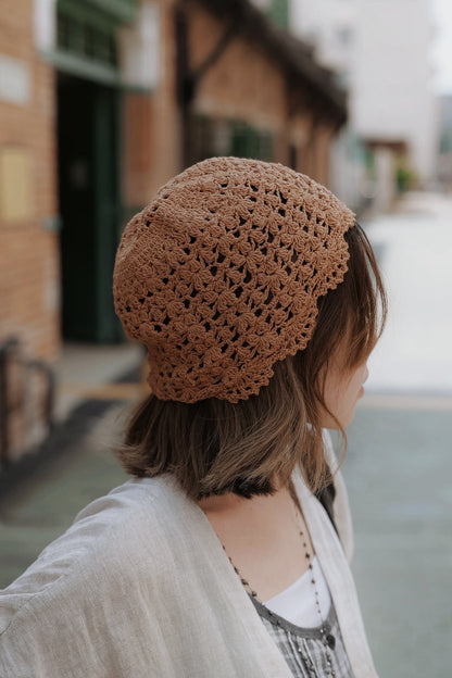 MB025 SUMMER CROCHET BEANIE