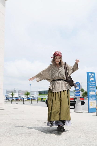 NA471 INDIAN WOVEN LACE PULLOVER