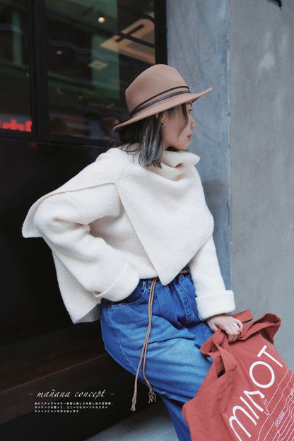 MZ600 1+1 SCARF TOP SET