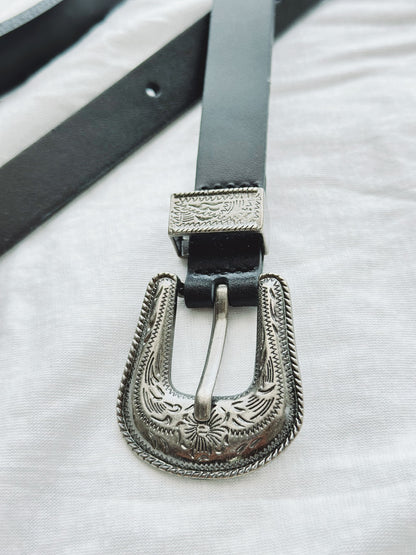 MZ627 Genuine Leather Lace Belt
