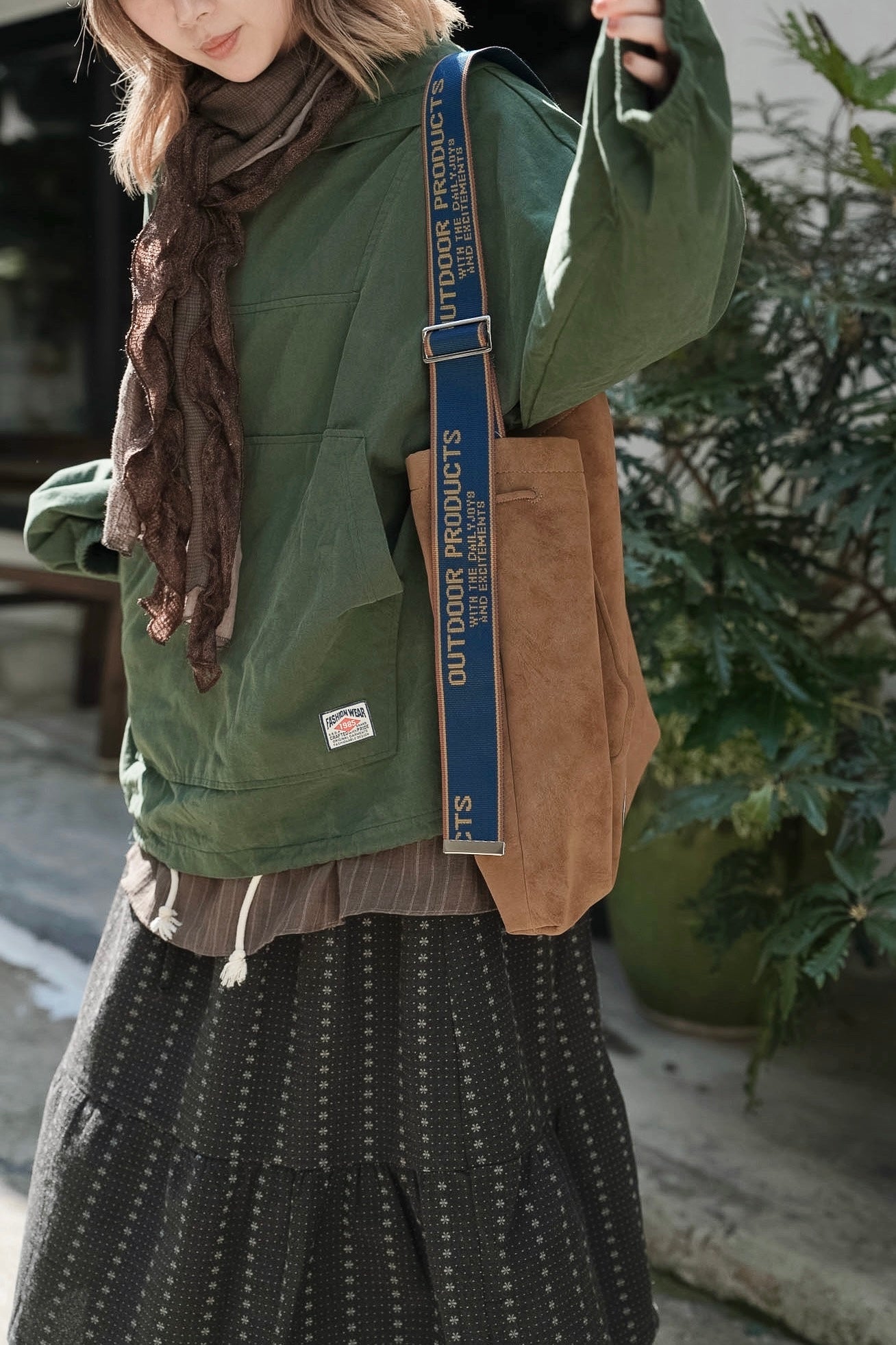 MZ958 HANDMADE PATCHWORK SCARF