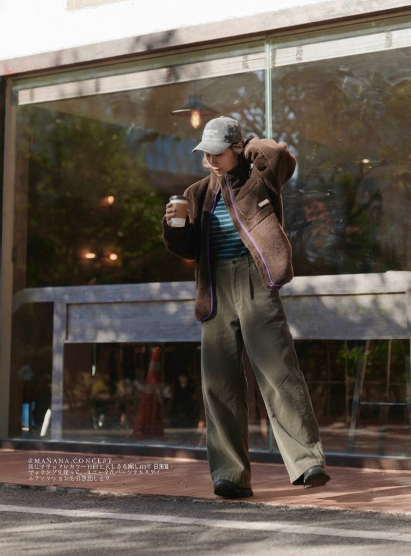 KODAK STAND NECK FLEECE JACKET