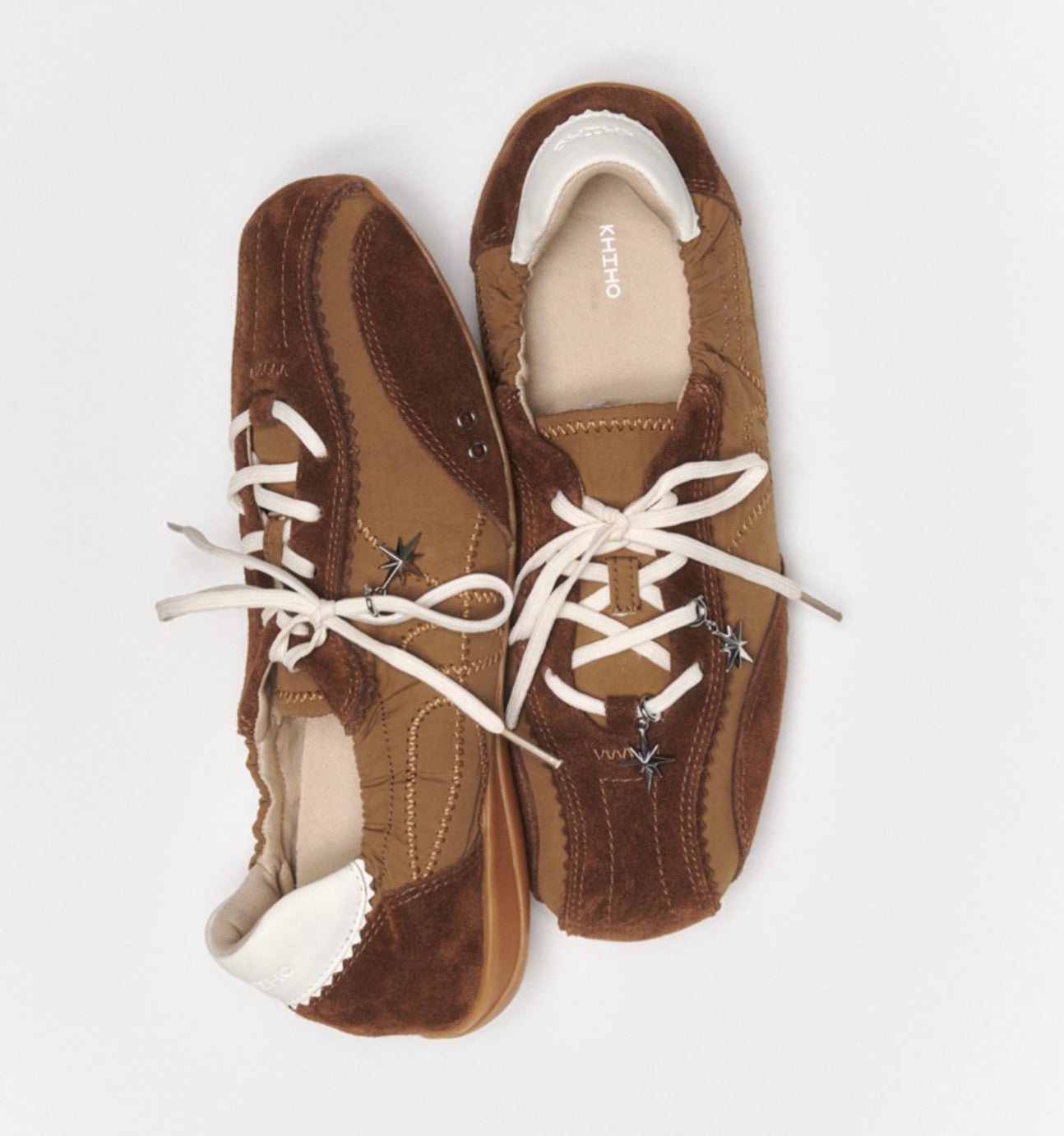 KHIHO SKIA PINKING SHIRRING SNEAKERS