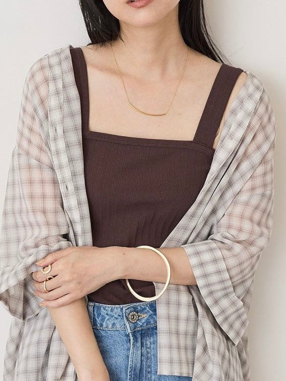 NA488 SQUARE TANK TOP 【 Buy 2pcs Less $30 】