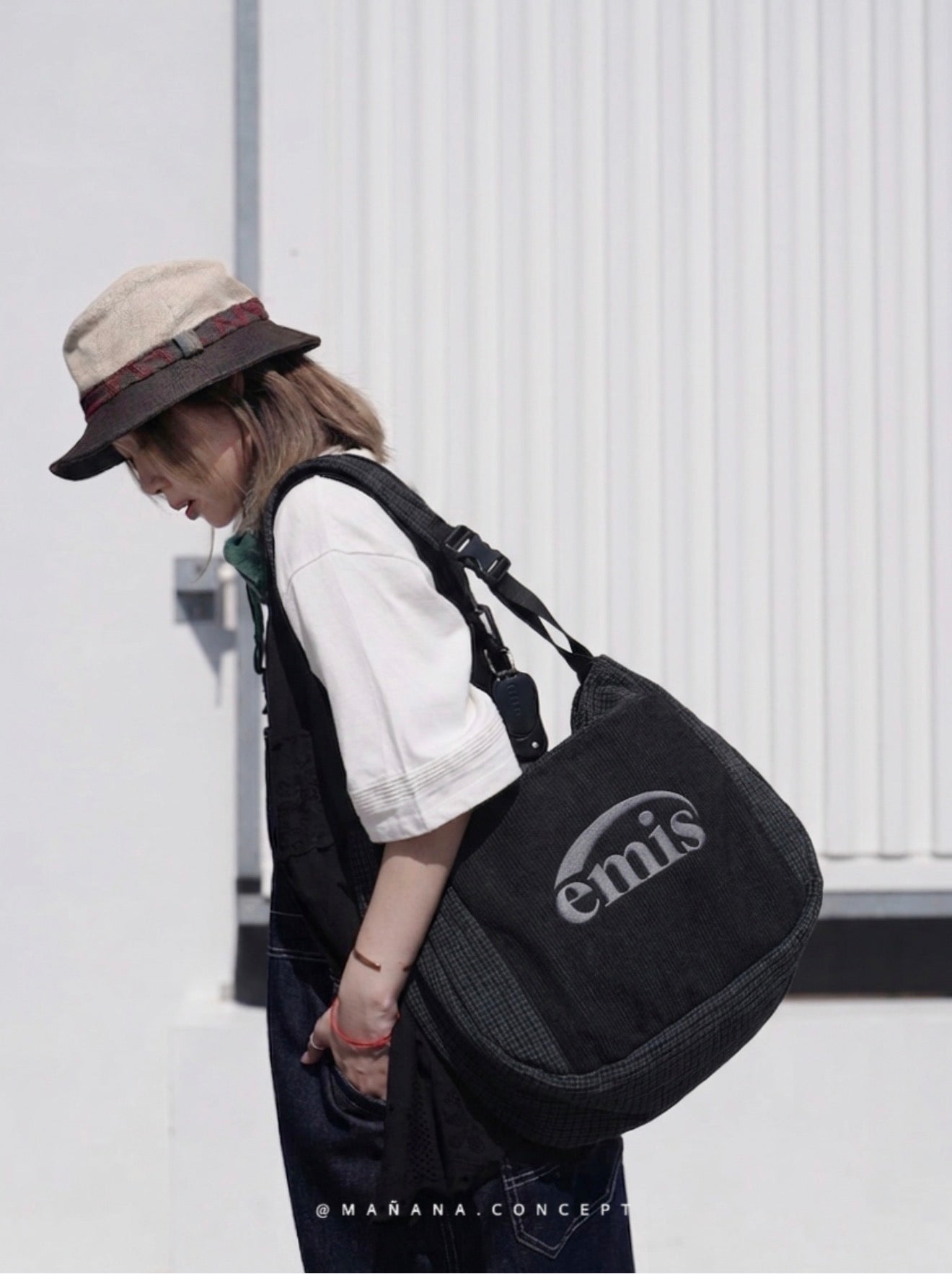 EMIS PACKABLE CHECK SHOPPER BAG