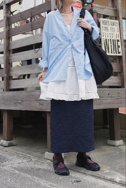 NA468 JACQUARD PENCIL SKIRT