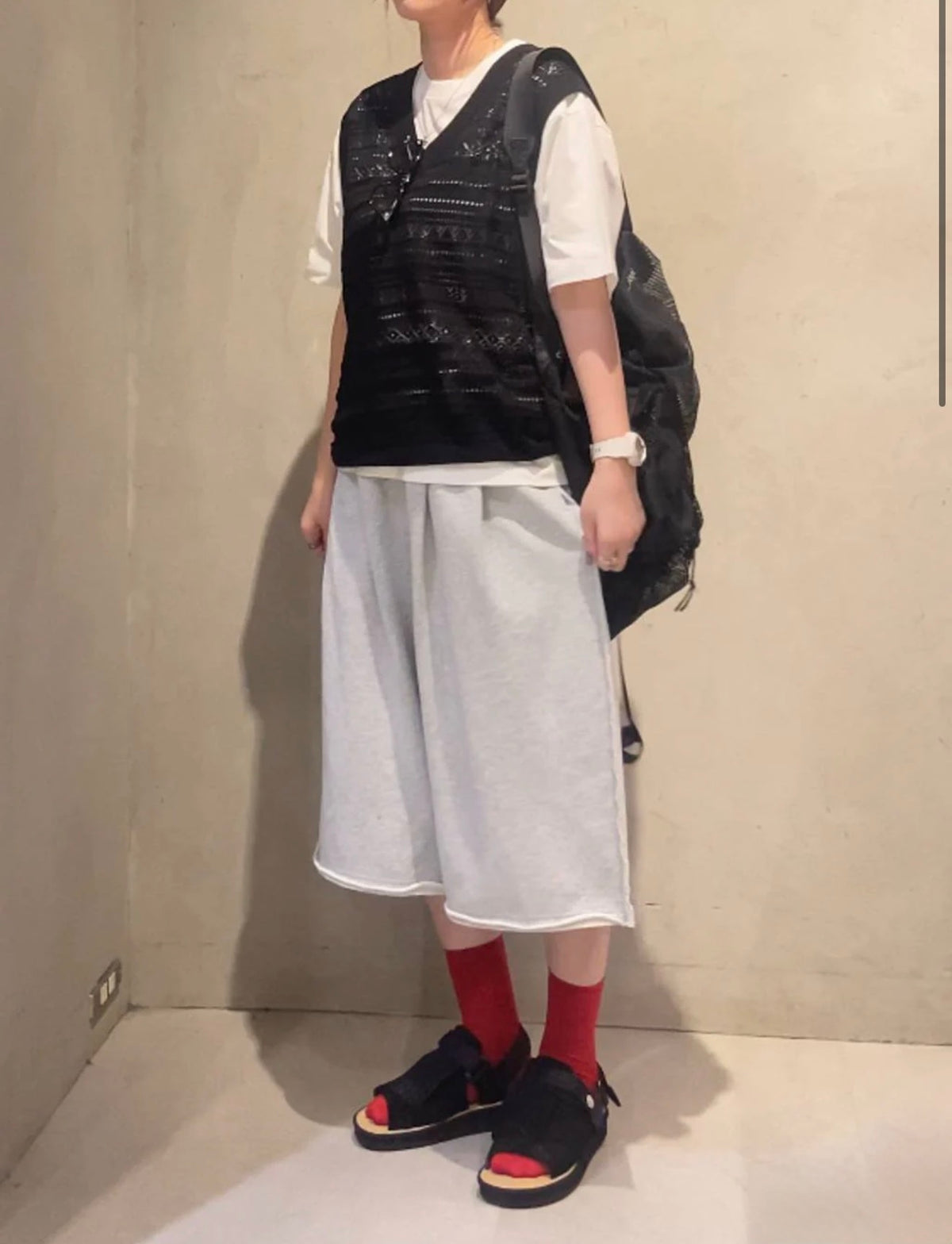 ❗️🔔限時中❗️SHAKA OPEN TOE MULE KILT SUEDE