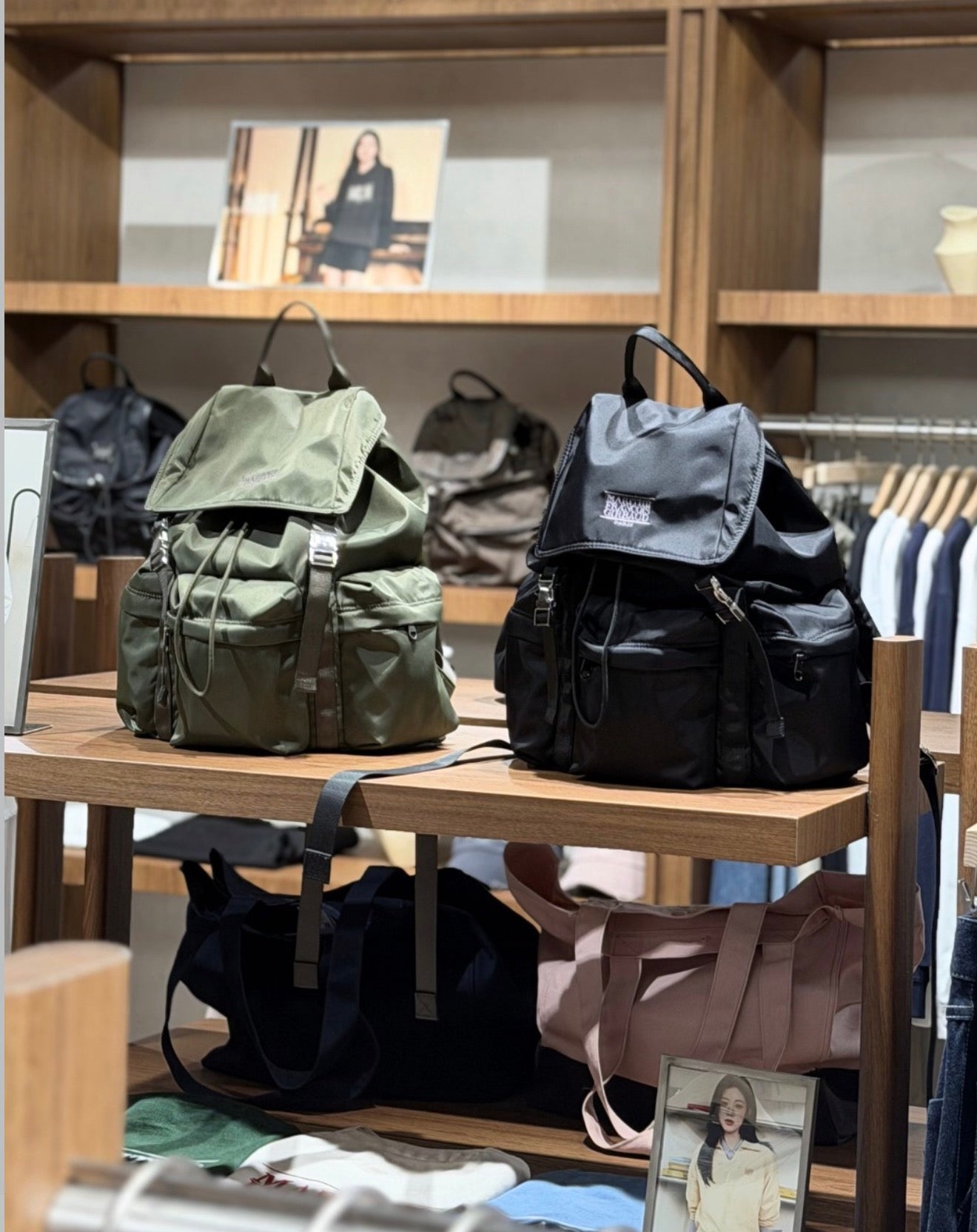 MARITHÉ FRANҪOIS GIRBAUD - CLASSIC LOGO METAL BUCKLE BACKPACK 【🈹❗️】