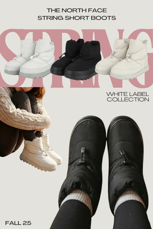 THE NORTH FACE WHITE LABEL - STRING SHORT BOOTS