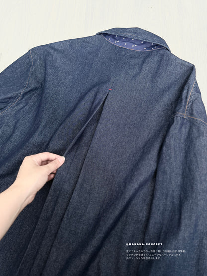 MZ846 PATCHWORK DENIM JACKET