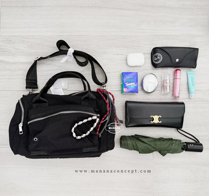 BEAMS x CTRL FREAK - MILITARY CHARM BOSTON BAG