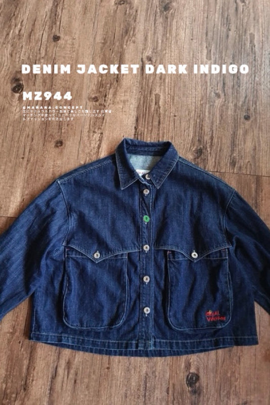 MZ944 DENIM JACKET DARK INDIGO