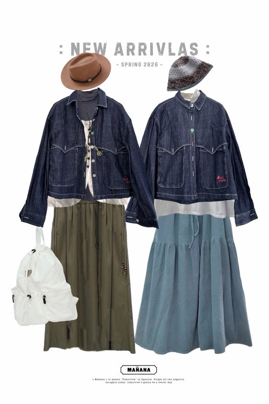 MZ944 DENIM JACKET DARK INDIGO