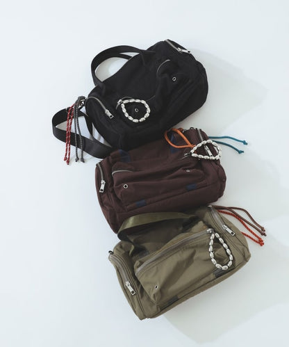 BEAMS x CTRL FREAK - MILITARY CHARM BOSTON BAG