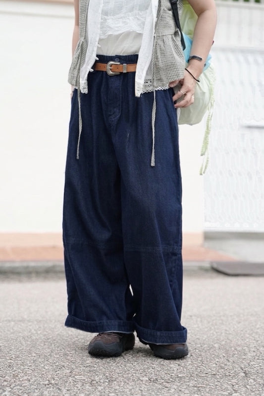 CB118 WIDE LEG DENIM JEANS
